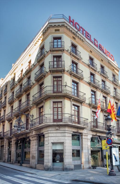Hotel Suizo Barcellona Esterno foto